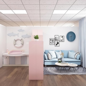 现代母婴室3D模型下载